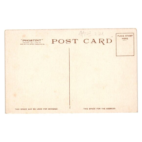 Liberty Bell Stairway Independence Hall Vintage Postcard Detroit Publishing Co - Picture 2 of 2